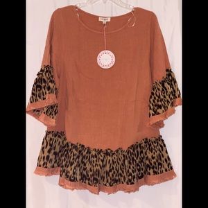 Umgee Leopard Top